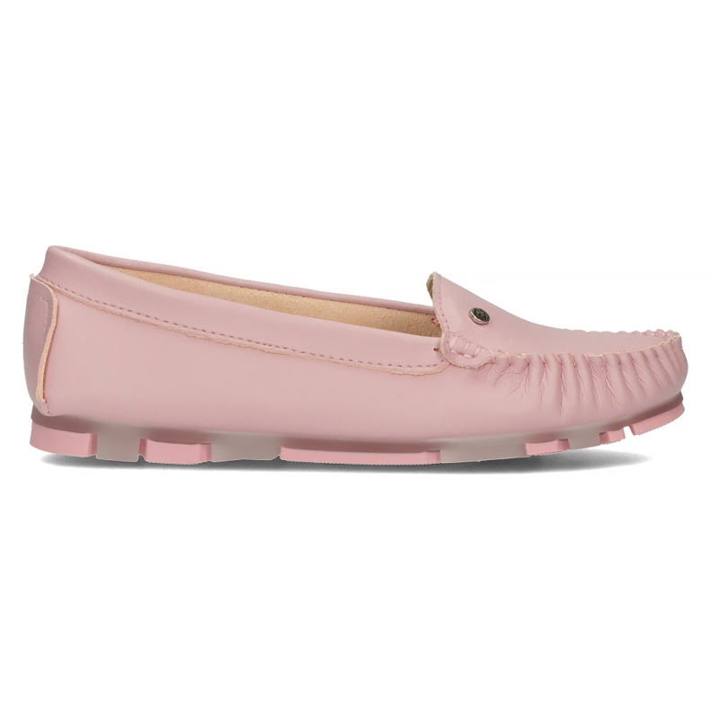 Läder loafers Filippo DP2037 / 22 Pi Li rosa