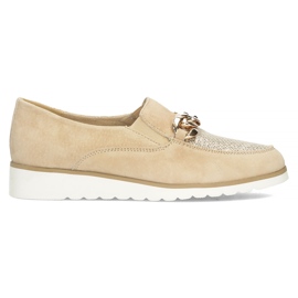 Läderskor Filippo DP3696 / 22 Beige
