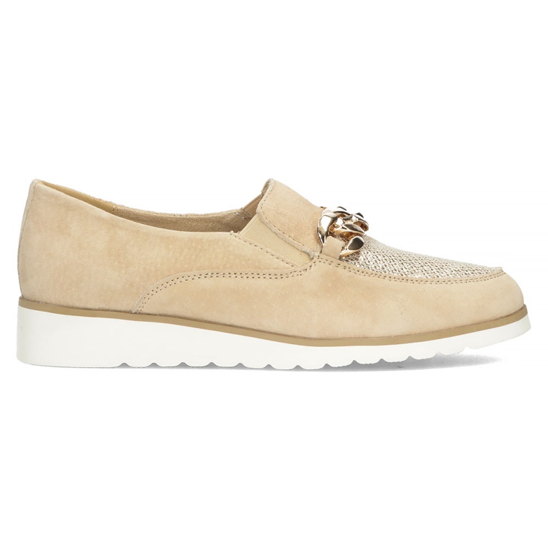 Läderskor Filippo DP3696 / 22 Beige