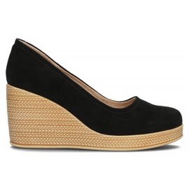 Läderskor Filippo DP3521 / 22 Bk Su svart