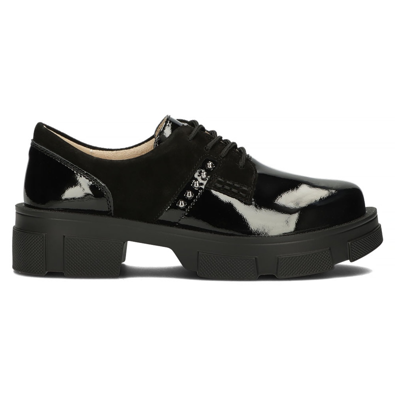 Läderskor Filippo DP3713 / 22 Bk svart