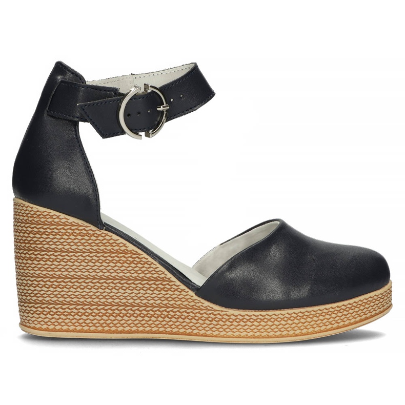 Lädersandaler Filippo DP3519 / 22 Nv marinblå