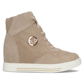 Läder Sneakers Filippo DBT3552 / 22 Be beige