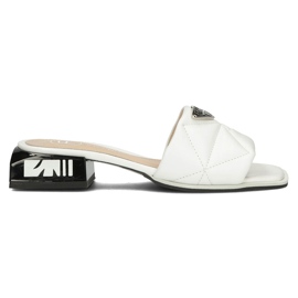 Skinntofflor Filippo DK3905 / 22 Wh vita