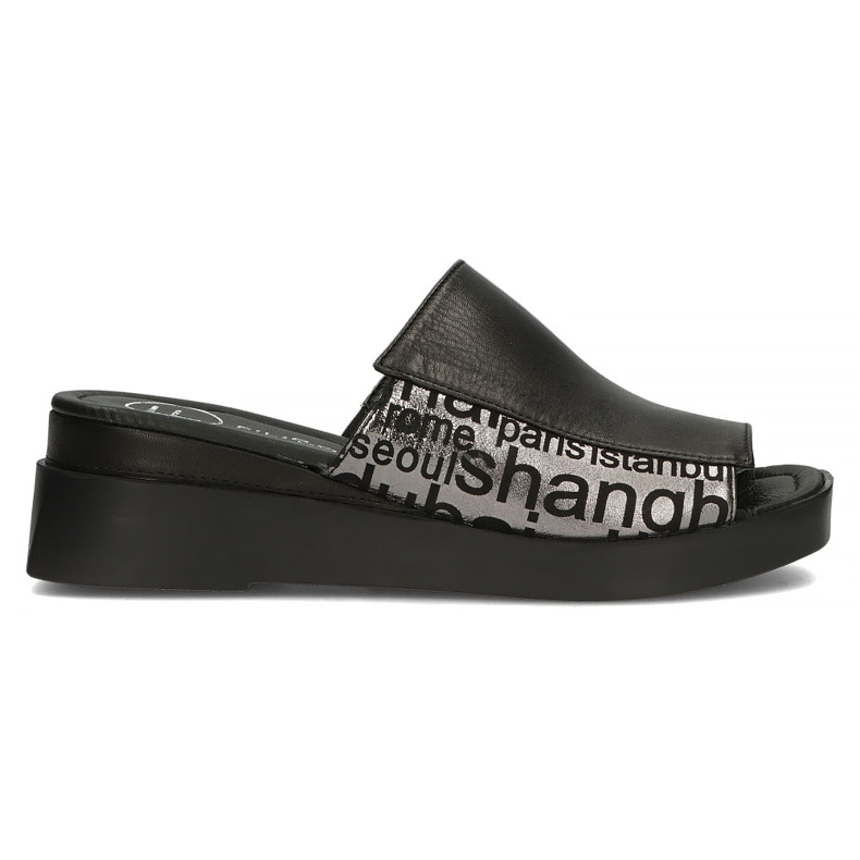 Skinntofflor Filippo DK3921 / 22 Bk svarta