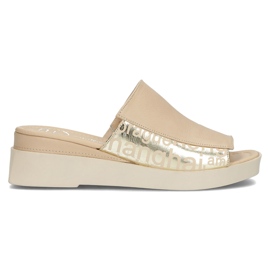 Skinntofflor Filippo DK3921 / 22 Be beige