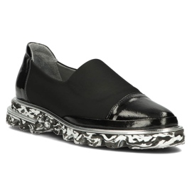 Läderskor Filippo DP3920 / 2022 Bk svart