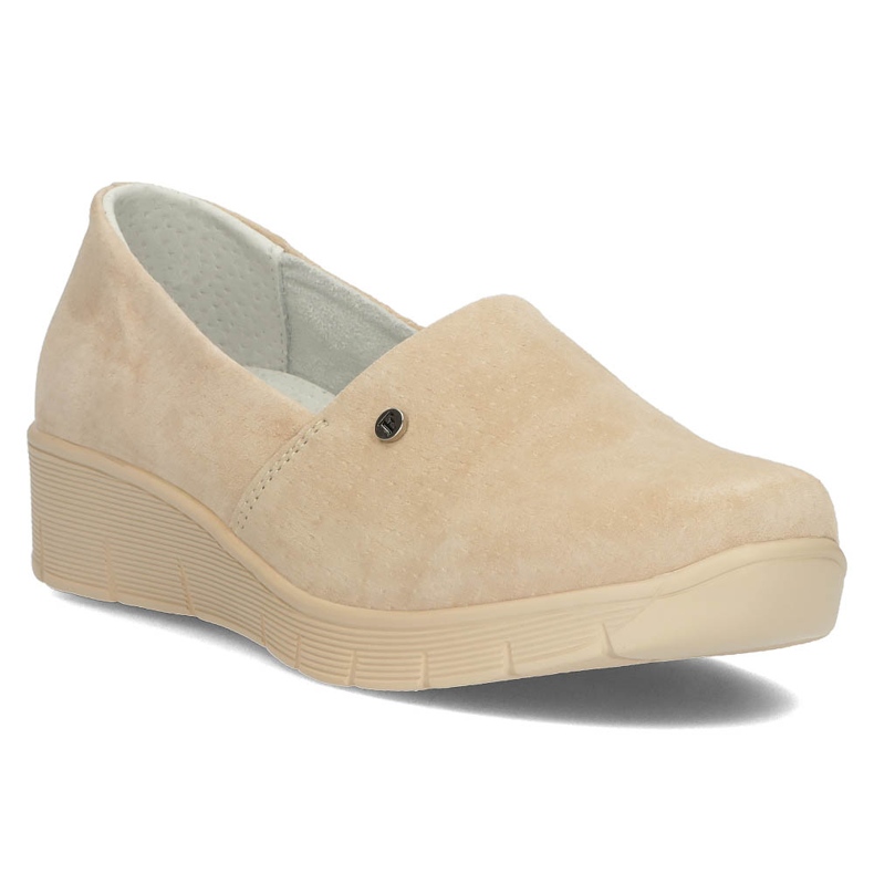Läderskor Filippo DP3628 / 22 Be beige