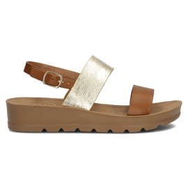 Filippo DS3612 / 22 Br bruna sandaler gyllene