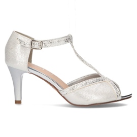 Filippo DS1360 / 22 Si silver sandaler