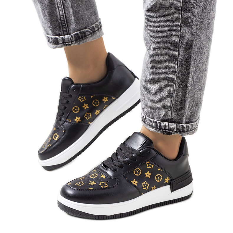 BM Svarta Djenna-sneakers för kvinnor