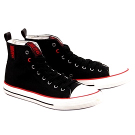 High-top sneakers Big Star M JJ174065 svarta