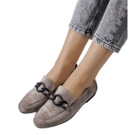 Grå läderskor från Dante