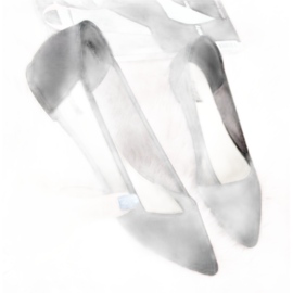 Ballerinor för kvinnor Spitz Black Lakes svart