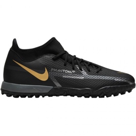 Nike Phantom GT2 Academy Df Tf DC0802 008 fotbollsskor svart svart