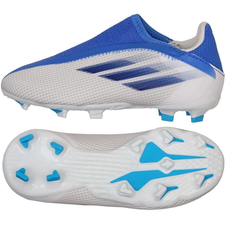 Adidas X Speedflow.3 Ll Fg Jr GW7498 fotbollsskor mångfärgad blå