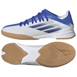 Adidas X Speedflow.3 I GW7492 fotbollsskor vit vit
