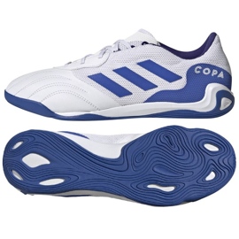 Adidas Copa Sense.3 In M GV8776 fotbollsskor vit vit