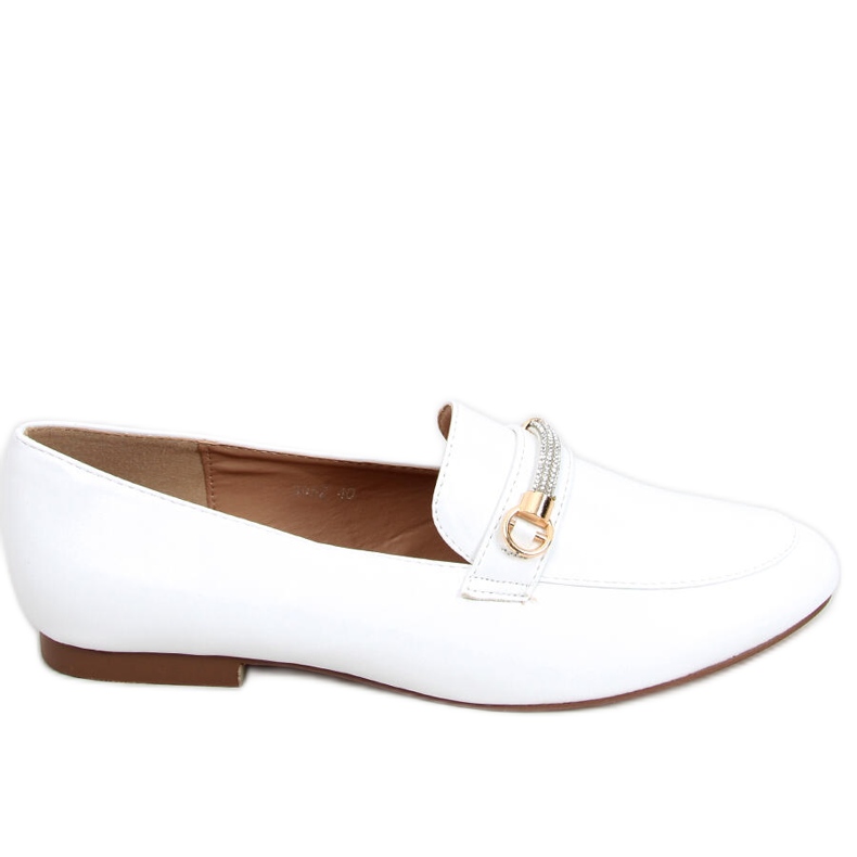 Loafers dam Gessa White vit