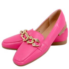 Mallow Fuschia loafers för kvinnor rosa
