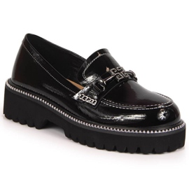 Svartlackade skor W S.Barski