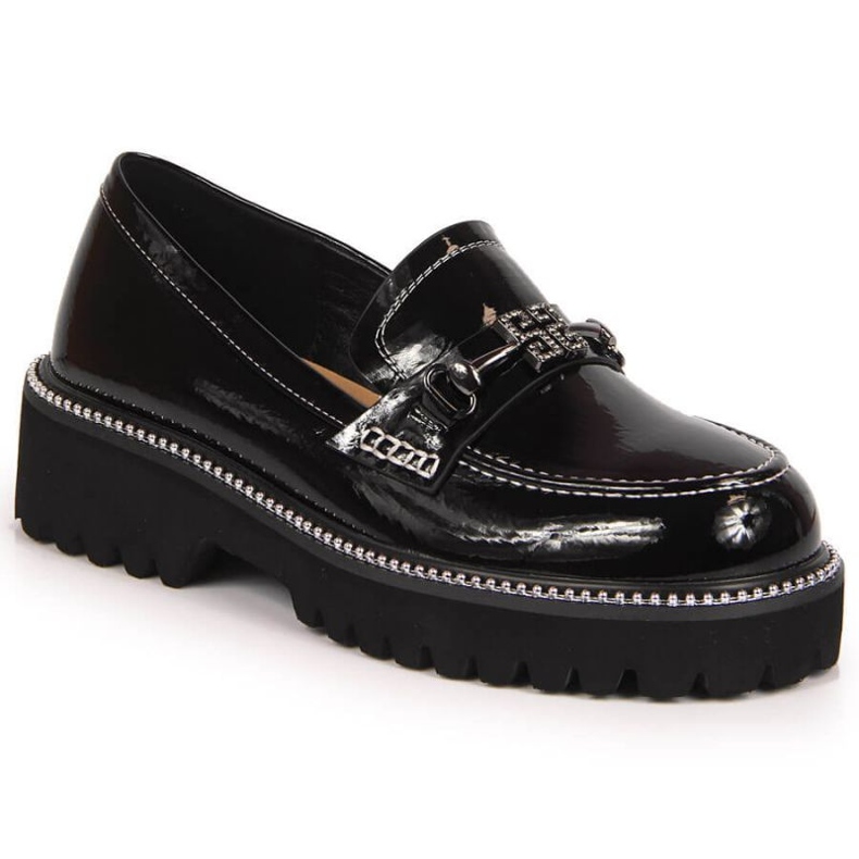 Svartlackade skor W S.Barski