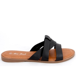 Cross Tofflor för kvinnor Poppy Black svart