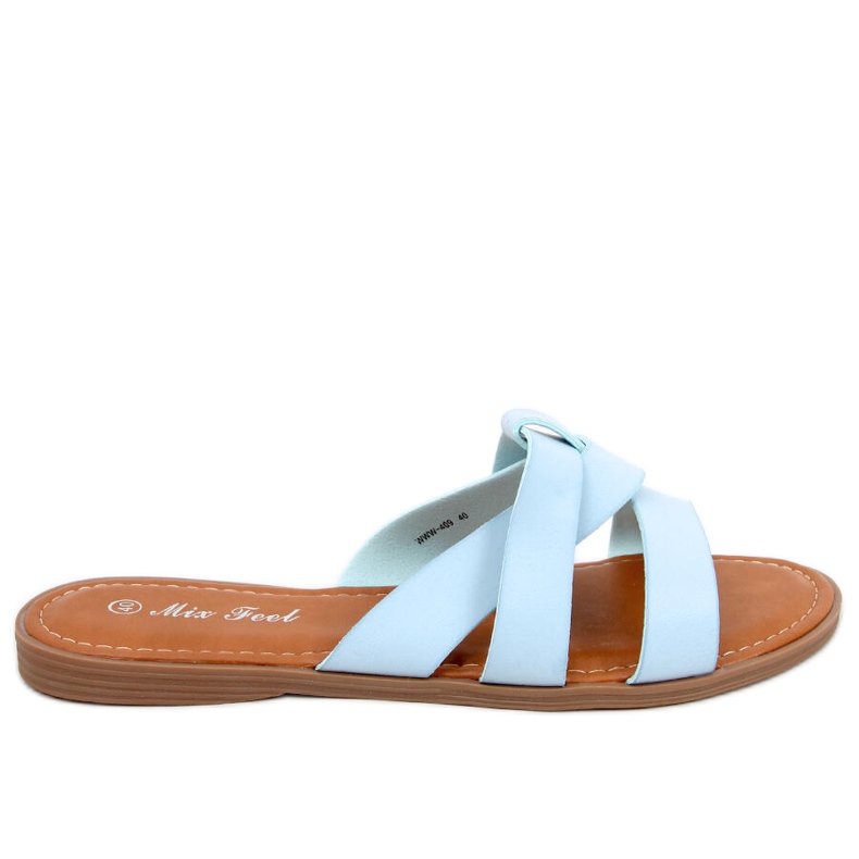 Cross Tofflor för kvinnor Poppy Blue blå