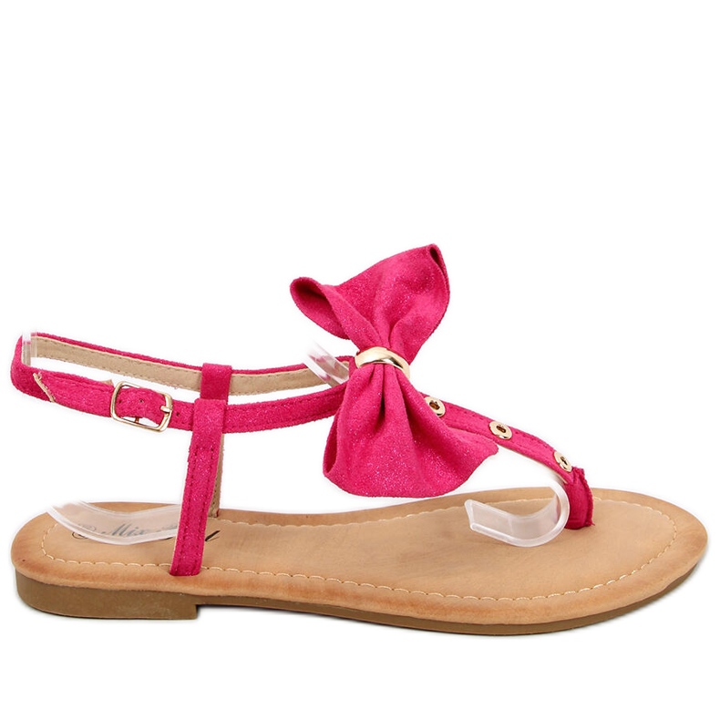 Flip-flops med Megi Fuschia rosett rosa