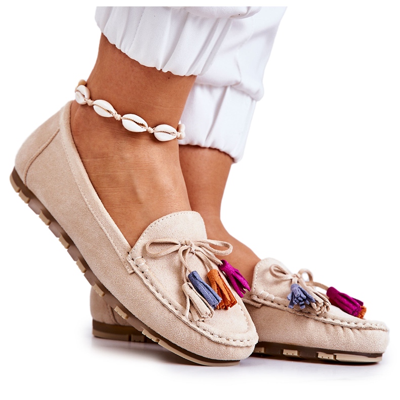 PS1 Dammocka Loafers ljusbeige Wilessa