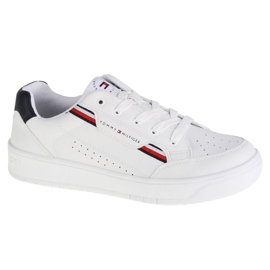 Skor Tommy Hilfiger Low Cut Sneaker Sneaker W T3B4-32221-1355X336 vit