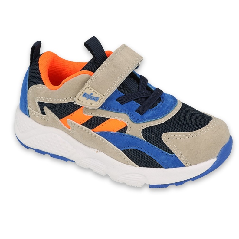 Befado barnskor 516P127 blå orange grå