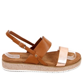 Maiden Camel damsandaler brun