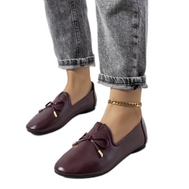 Carlsen rödbruna loafers