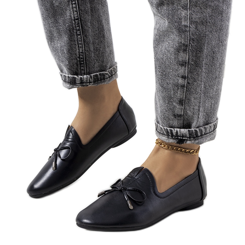 Carlsen svarta loafers
