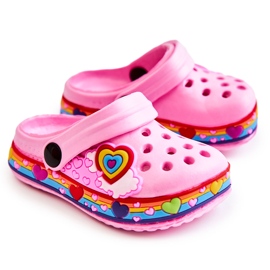 Barntofflor Foam Crocs Rosa Charie