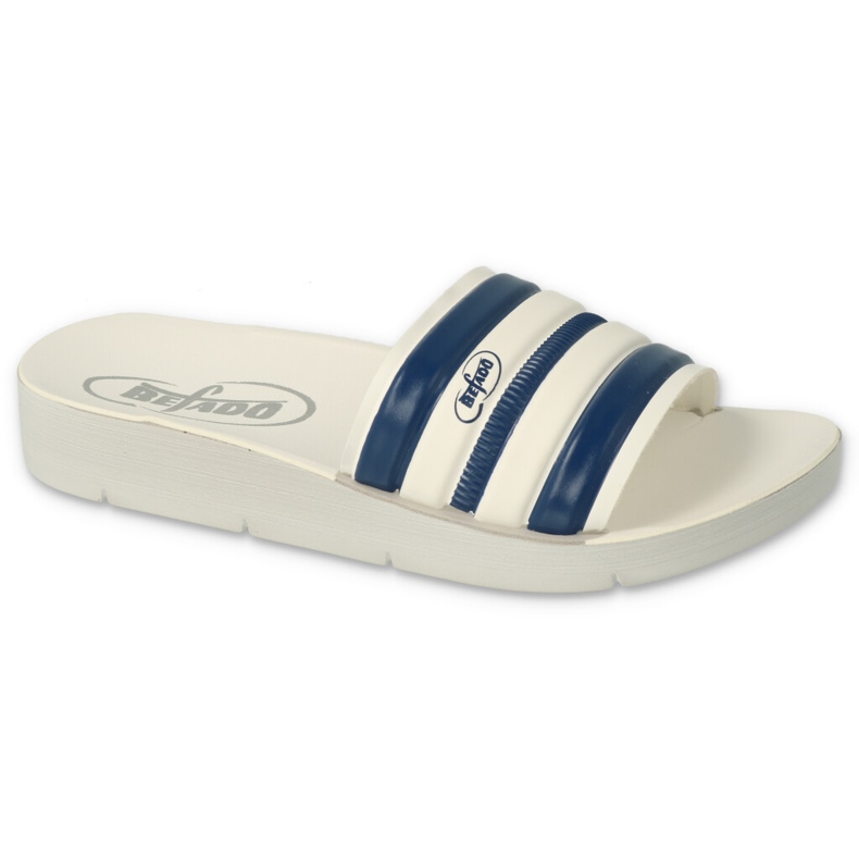 Befado skum barn flip flops 067y003 randig vit