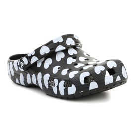 Crocs Classic Heart Print Clog W 207679-066 svart