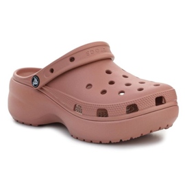Crocs Classic Platform Clog W Pale Blush 206750-6RL brun