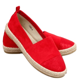 Darcy Red espadrillor för kvinnor röd