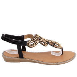 Rush Black flip-flops svart