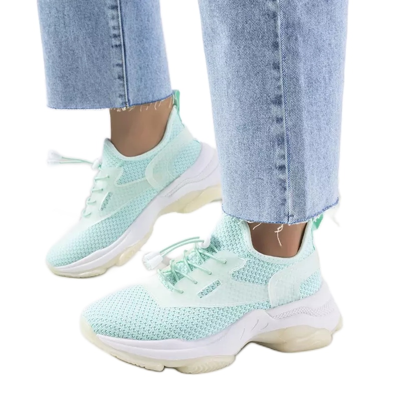 Gröna Barnes sneakers
