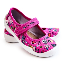 BEFADO S.A. Barnballerinatofflor Befado Supergirl 114X483 Rosa