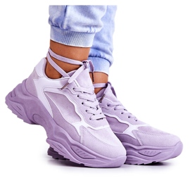 PG1 Sportskor dam Sneakers Violet Bacaris purpur