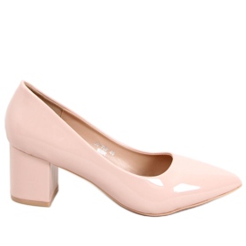 Lågklackade pumps Zelia Nude beige