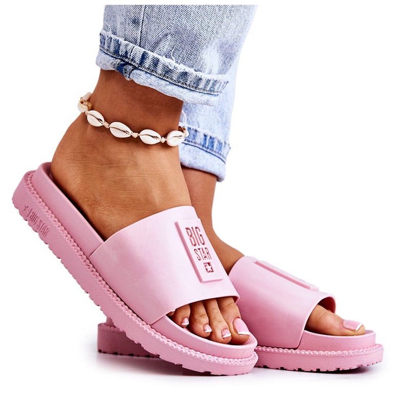 Damtofflor Big Star JJ274A303 Rosa