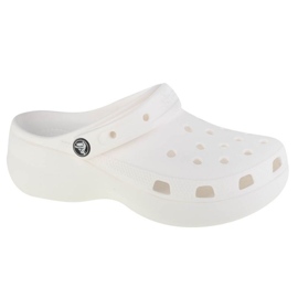 Crocs Classic Platform Clog 206750-100 flipflops vit