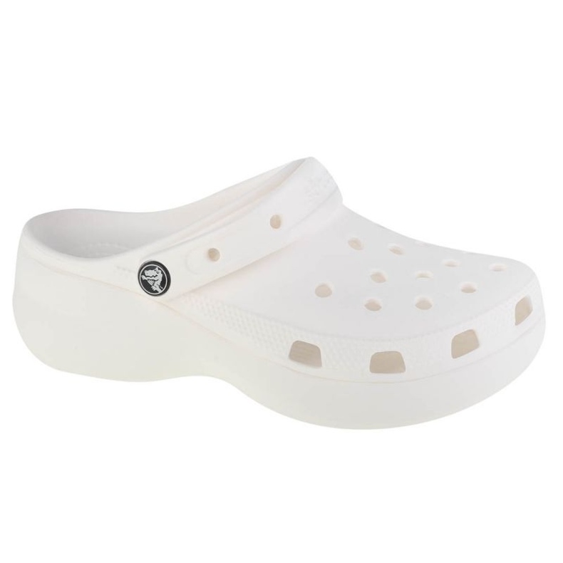 Crocs Classic Platform Clog 206750-100 flipflops vit