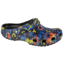 Crocs Classic Tie-Dye Graphic Clog W 205453-4SW mångfärgad