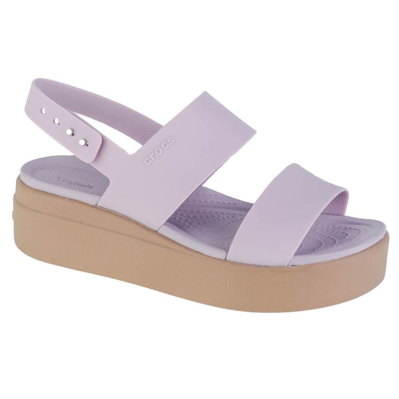 Crocs Brooklyn Low Wedge Sandaler 206453-5PV violett